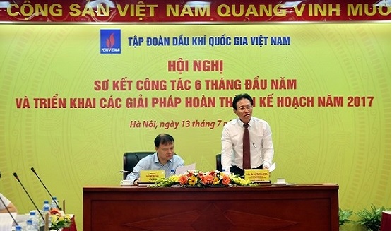 6 tháng đầu năm 2017: Tập đoàn Dầu khí Việt Nam hoàn thành vượt mọi chỉ tiêu sản xuất kinh doanh