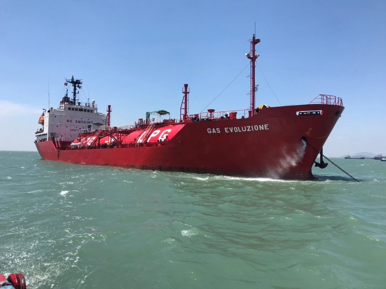 Gas Evoluzione; Gas Carrier; 2891.38 DWT
